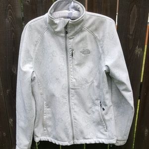 White The North Face jacket